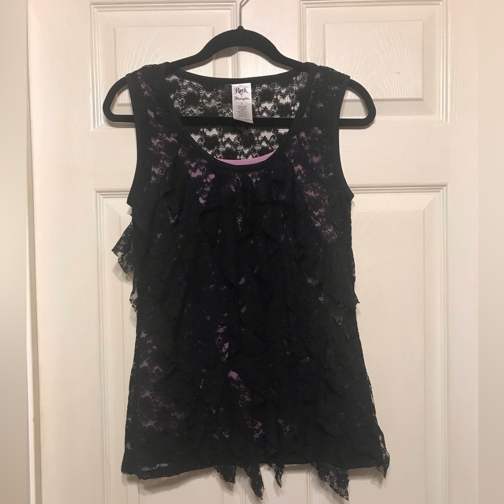 Rock 47 by Wrangler Sleeveless Top size S